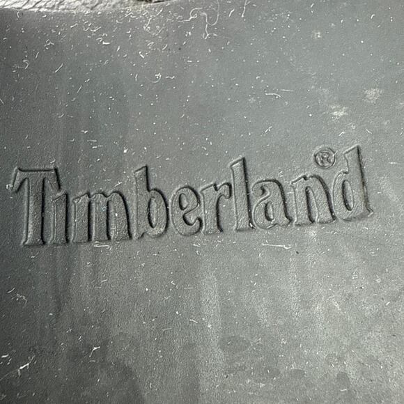 Timberland Sutherlin Bay Women's Black Leather Slip-On Chelsea Ankle Boots 7 - Picture 8 of 9